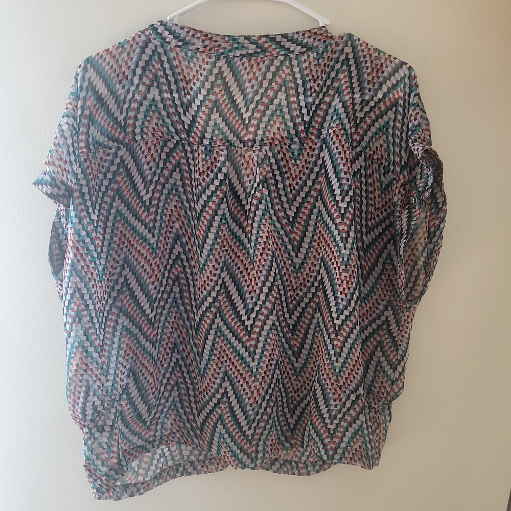 Olive & Oak Blouse Size L - Picture 3 of 3